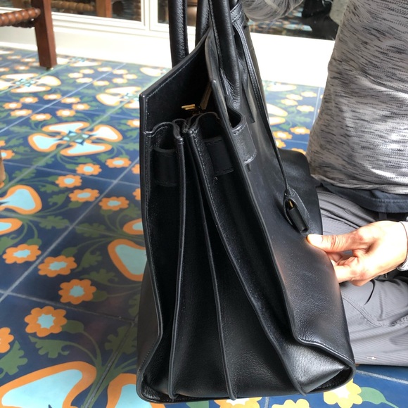 Large Yves Saint Laurent Sac De Jour Tote - Picture 8 of 8